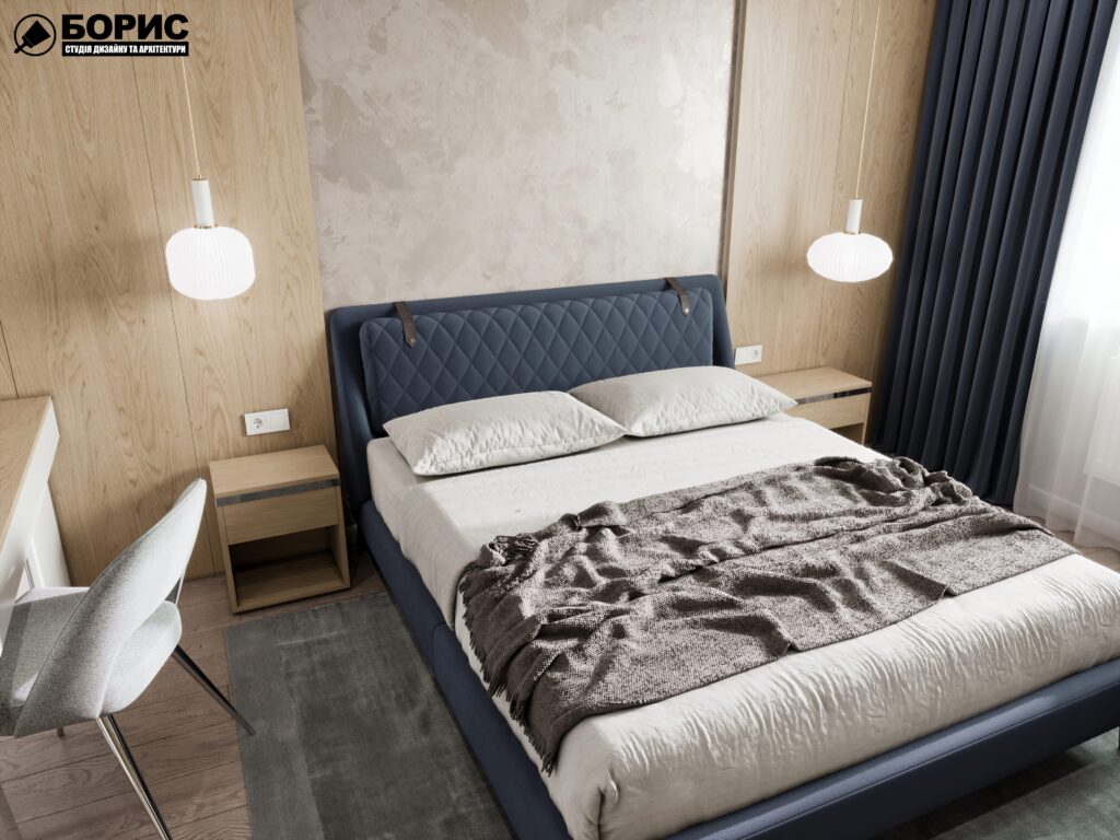 Дизайн-проект гостиницы "CITY LIFE", комната №4 вид сверху