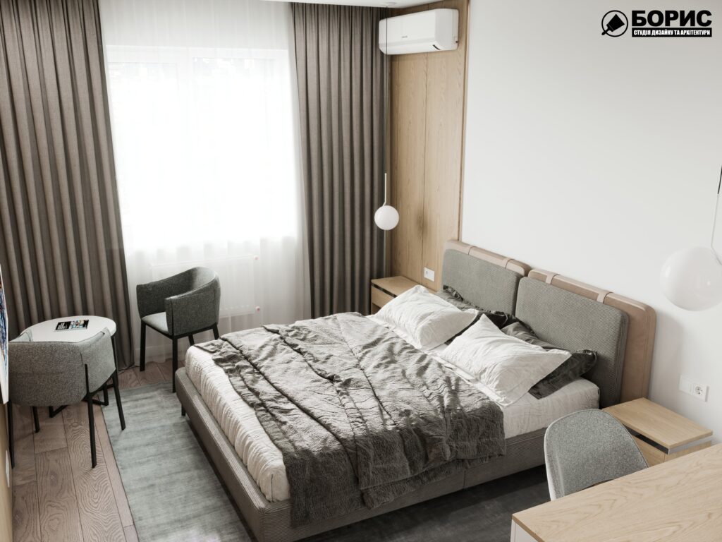 Дизайн-проект гостиницы "CITY LIFE", комната №5 вид сверху