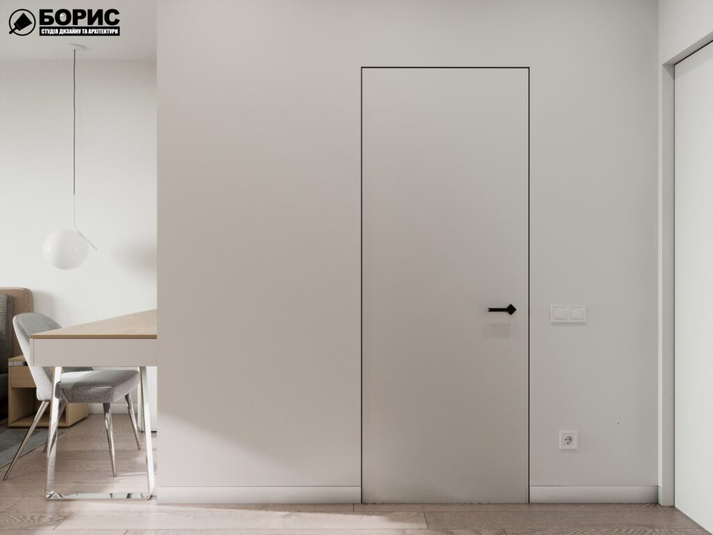 Дизайн-проект гостиницы "CITY LIFE", комната №5 прихожая