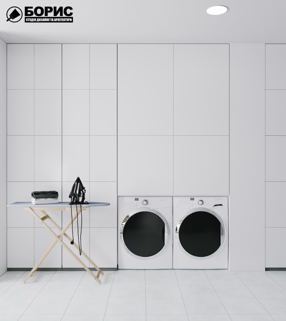 Дизайн-проект гостиницы "CITY LIFE", помещение для персонала вид справа