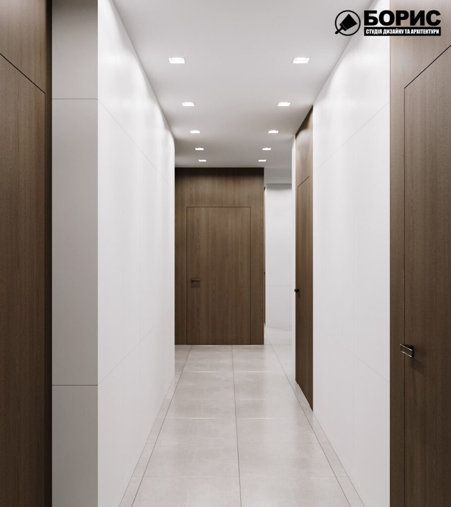 Дизайн-проект гостиницы "CITY LIFE", коридор