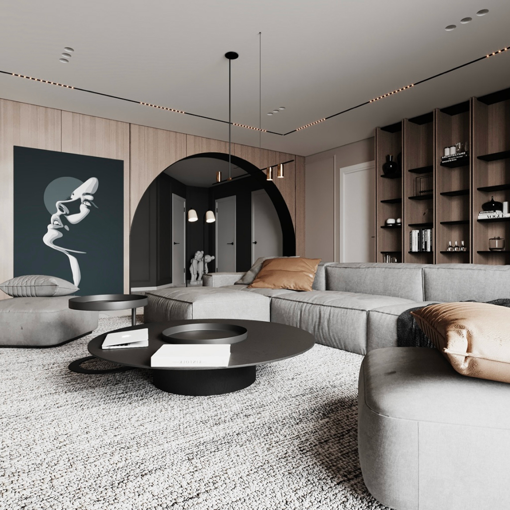 Дизайн інтер'єру таунхаусу під ключ у Харкові