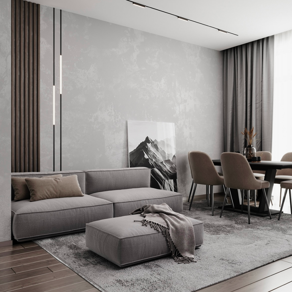 Дизайн інтер’єру таунхаусу під ключ у Харкові