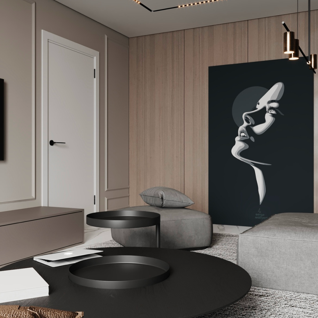 Дизайн проект інтер'єру таунхаусу Харків