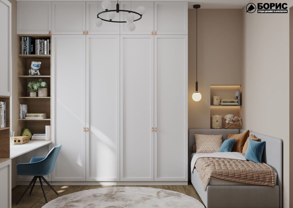 Дизайн-проект интерьера квартиры Киев, ЖК «Феличита»