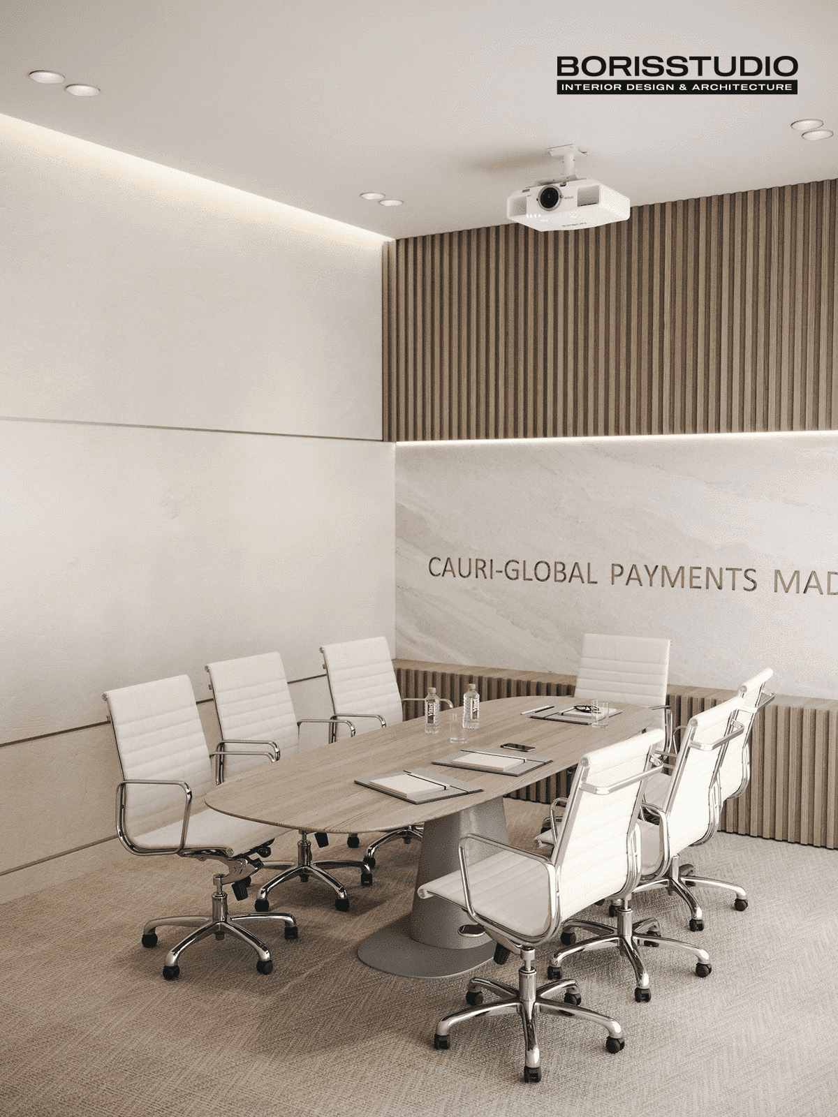 Дизайн переговорной комнаты