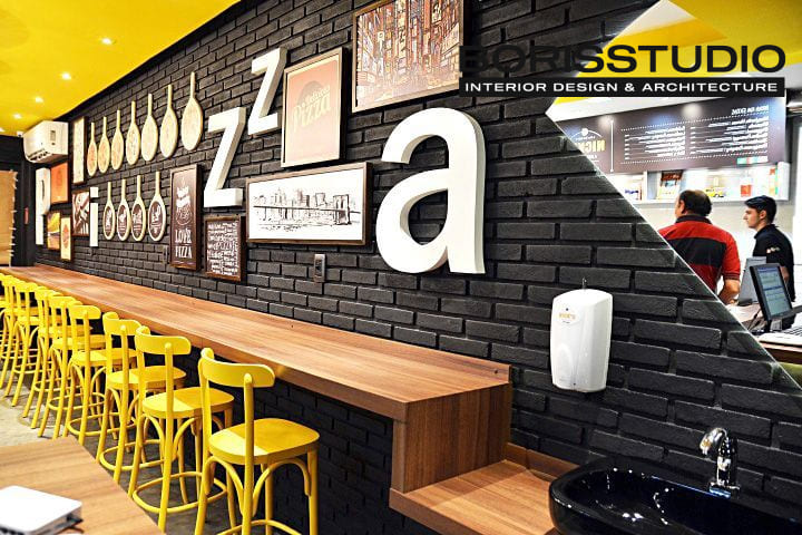 Дизайн інтер’єру піцерії