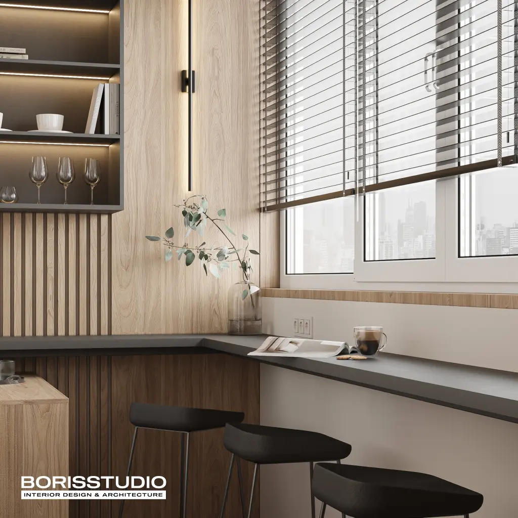 Дизайн-проект лоджии, Фото №4