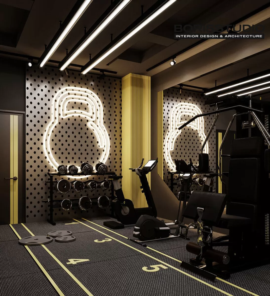 Ремонт спортзалу, фітнес-клубу, Фото №1