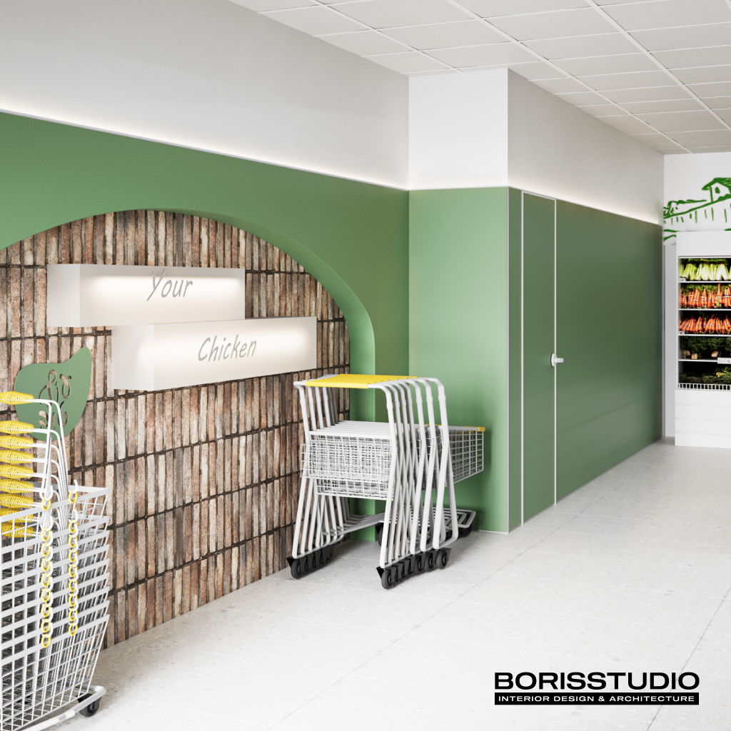 Дизайн-проект магазина курицы, Фото №3