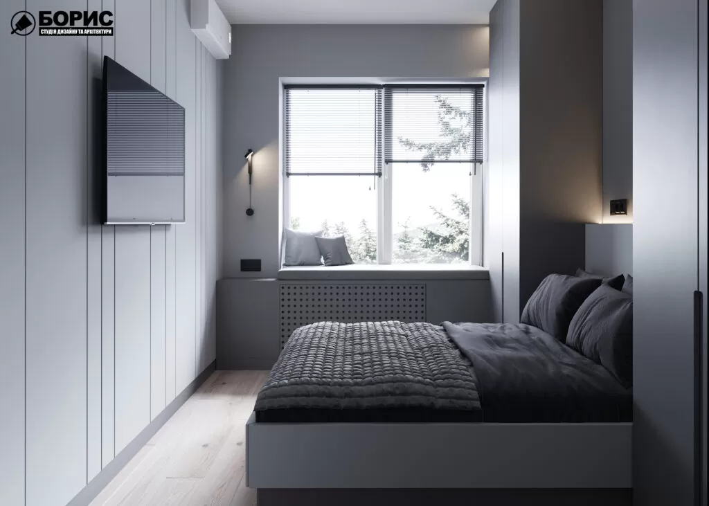 Дизайн-проект спальни в Киеве, фото №3