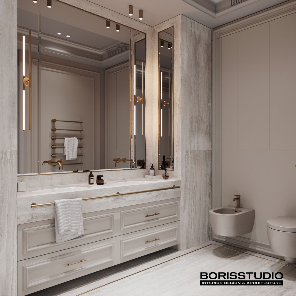 Дизайн интерьера в классическом стиле, Фото №2