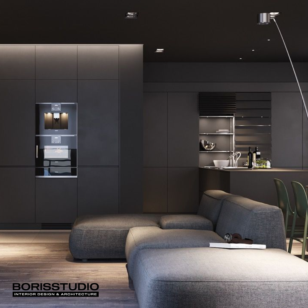 Дизайн интерьера в стиле хай-тек, Фото №3