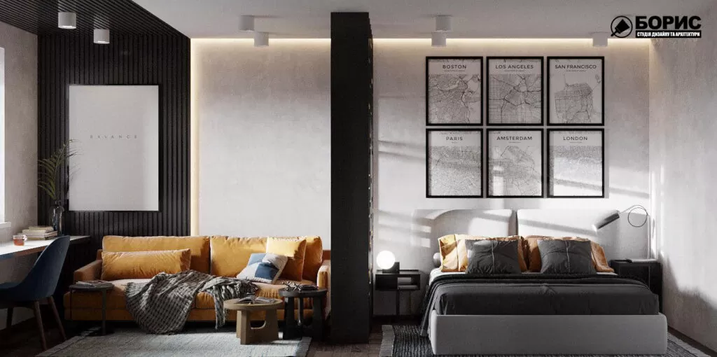 Дизайн-проект квартиры 30 м2