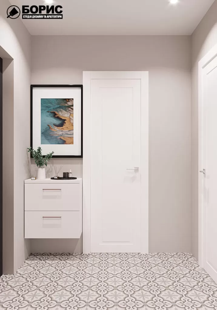 Дизайн інтер’єру однокімнатної квартири 36 кв м