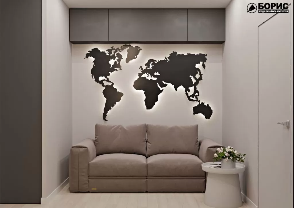 Дизайн квартиры 55 кв м