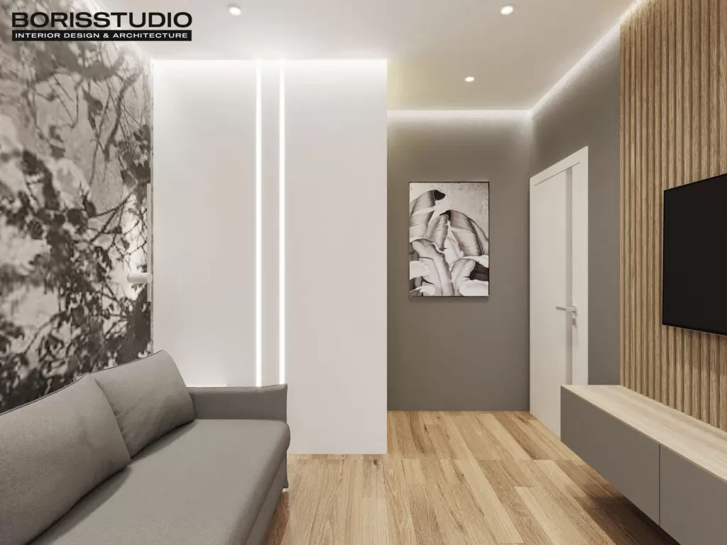 Дизайн квартиры 57 м2