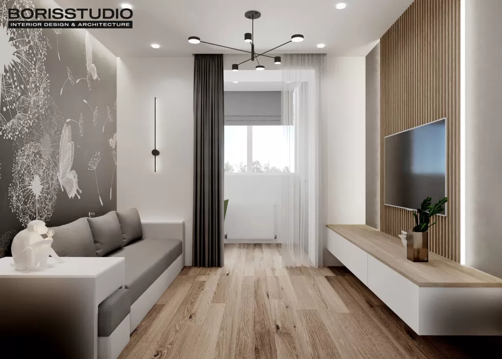 Дизайн квартиры 57 м2