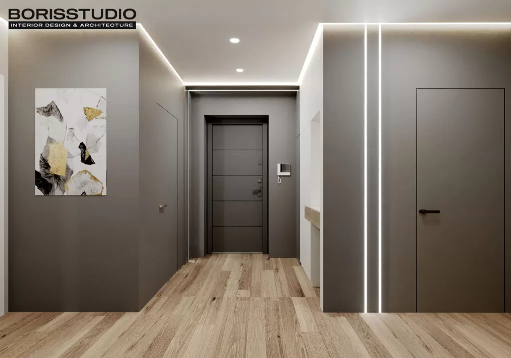 Дизайн інтер’єру квартири 57 м2