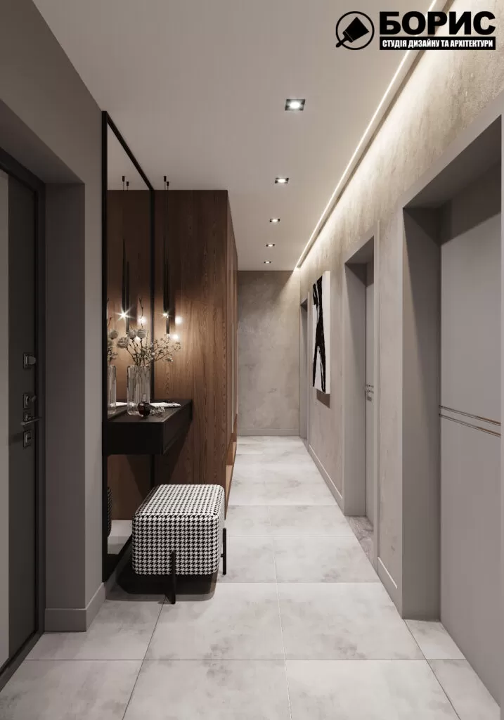 Дизайн-проєкт квартири 65 кв м