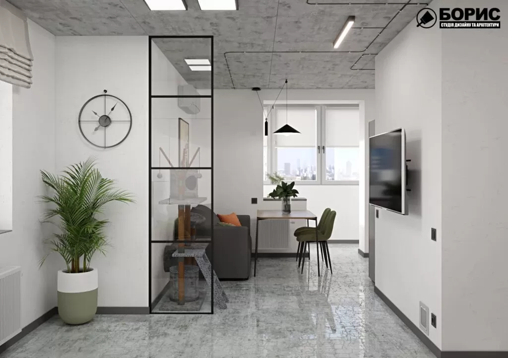 Дизайн-проект квартиры 33 кв м