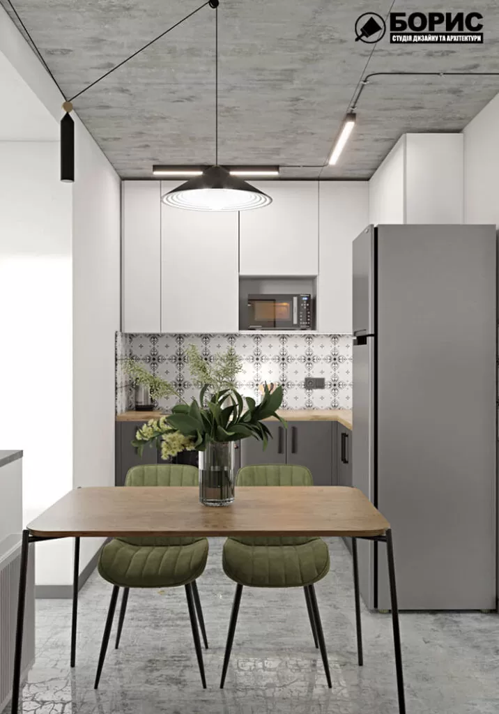 Дизайн інтер’єру квартири 33 м2