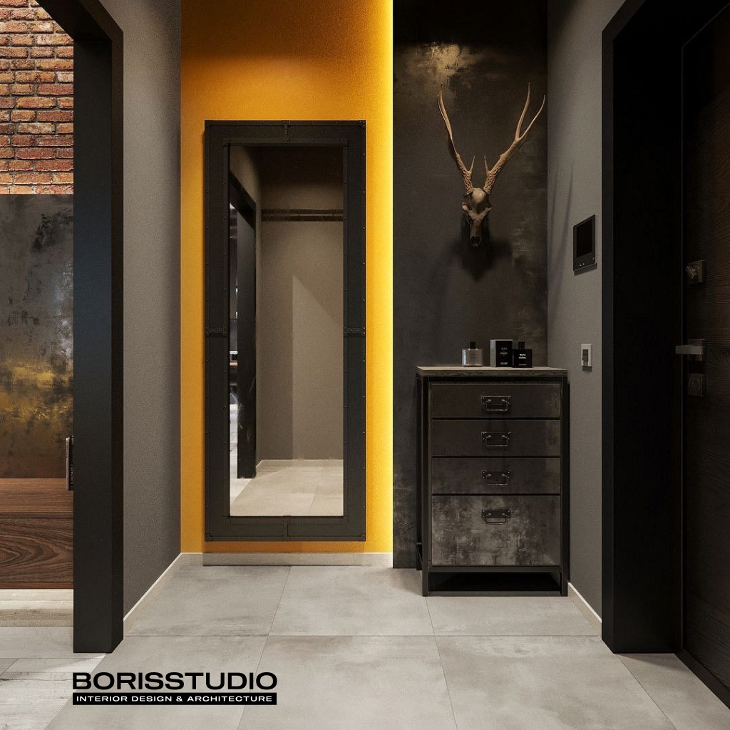 Дизайн интерьера в стиле лофт, Фото №3