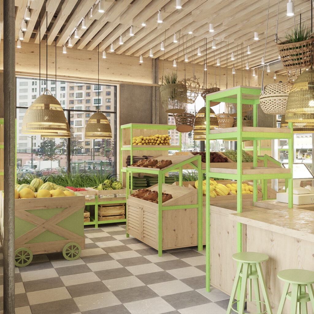 дизайн продуктового магазина, фото №5