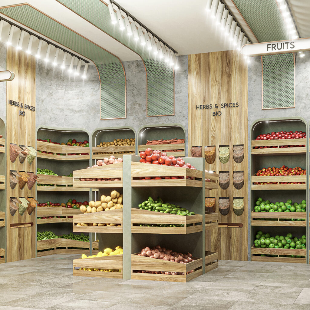 дизайн магазина продуктов, фото №4