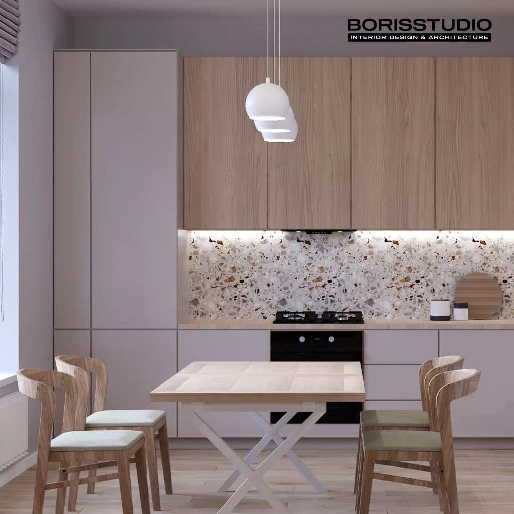 Дизайн інтер’єру кухні під ключ у Софіївській Борщагівці