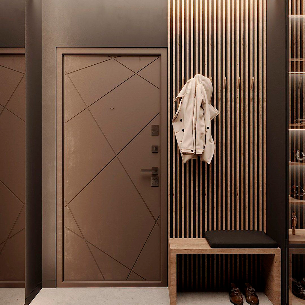 Кольорова палітра інтер'єру котеджу в стилі лофт