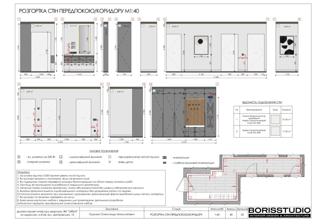 Планування інтер'єру квартири, фото №17