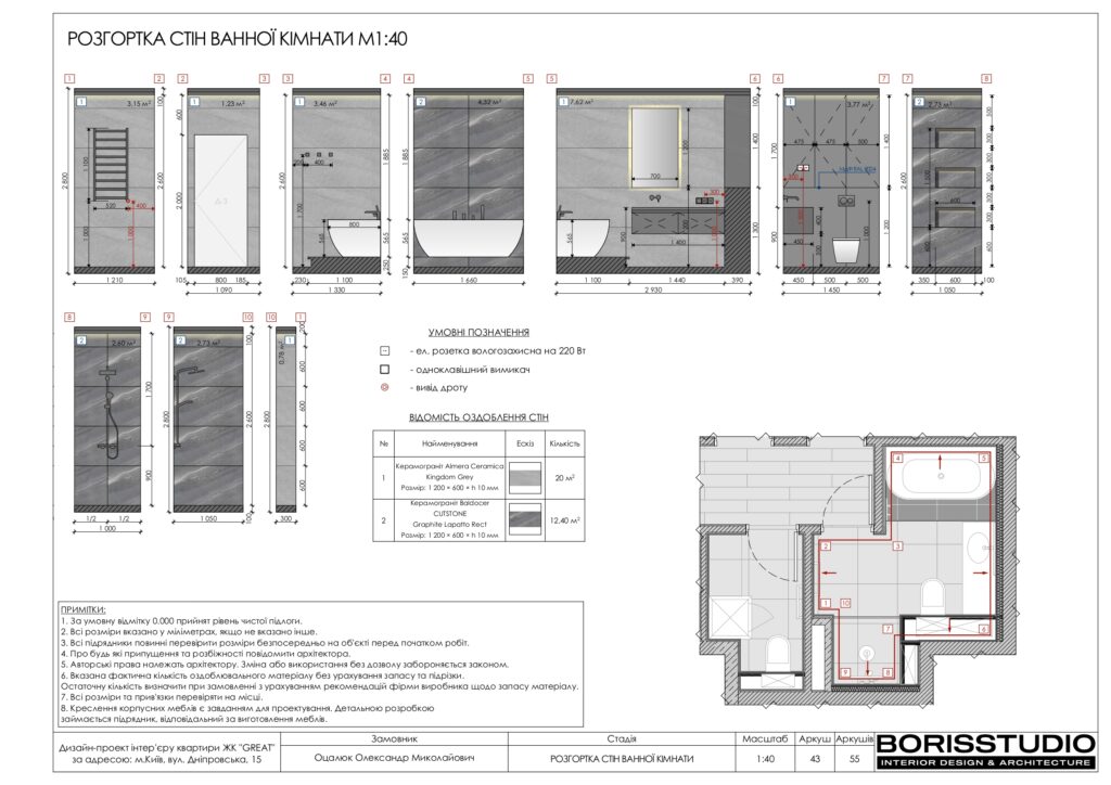 Планування інтер'єру квартири, фото №20