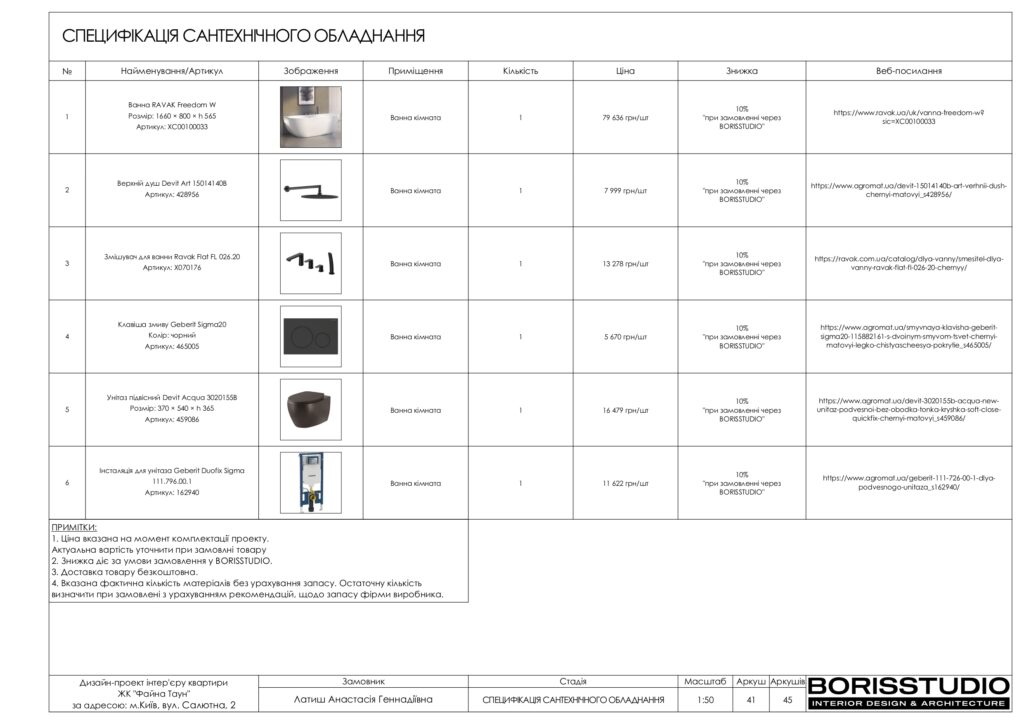 Планування інтер'єру квартири, фото №23