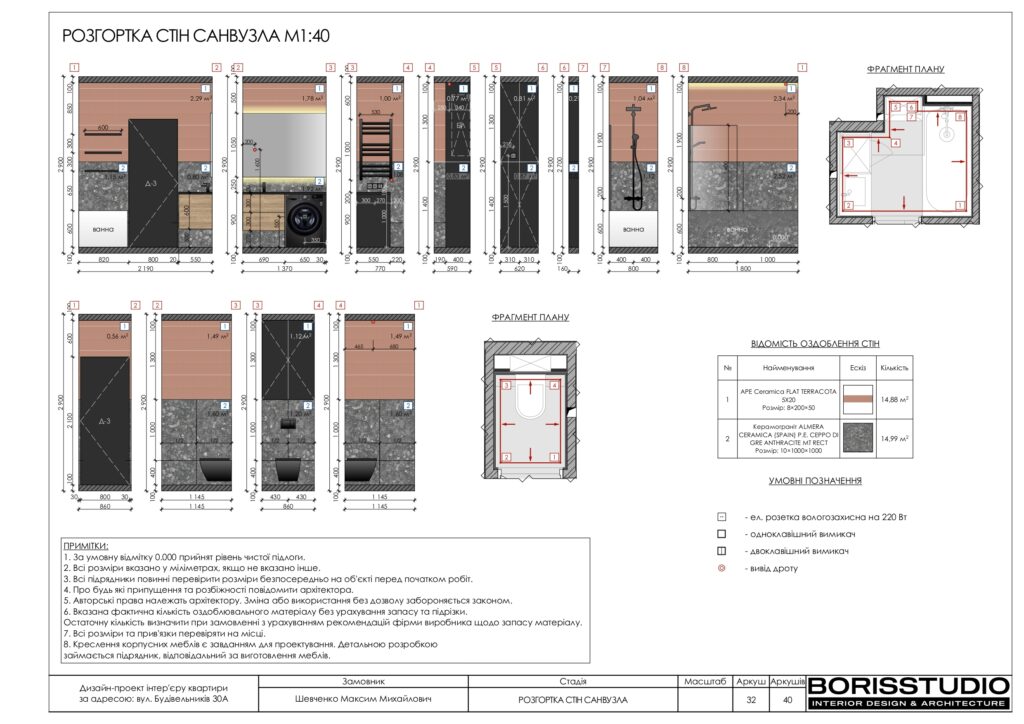 Планування інтер'єру квартири, фото №14