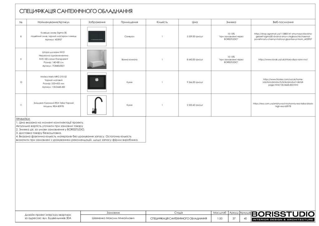 Планування інтер'єру квартири, фото №19