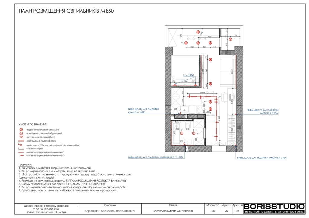 Планування інтер'єру квартири, фото №10