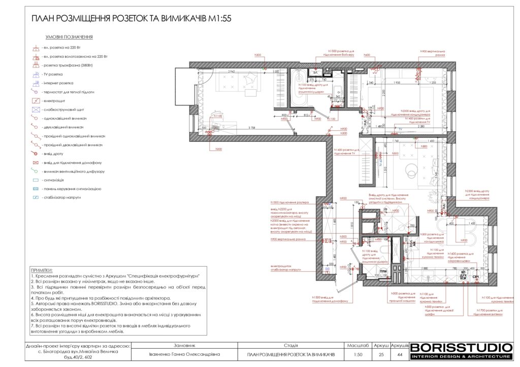 Планування інтер'єру квартири, фото №10