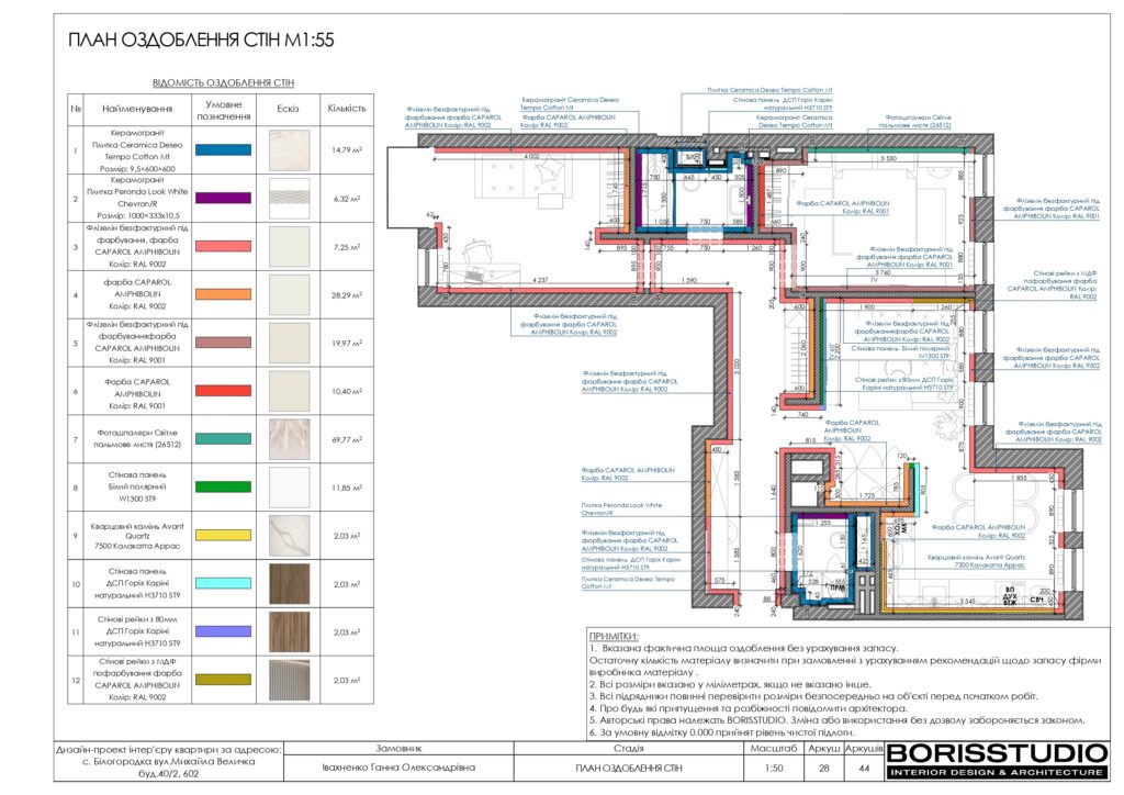 Планування інтер'єру квартири, фото №13