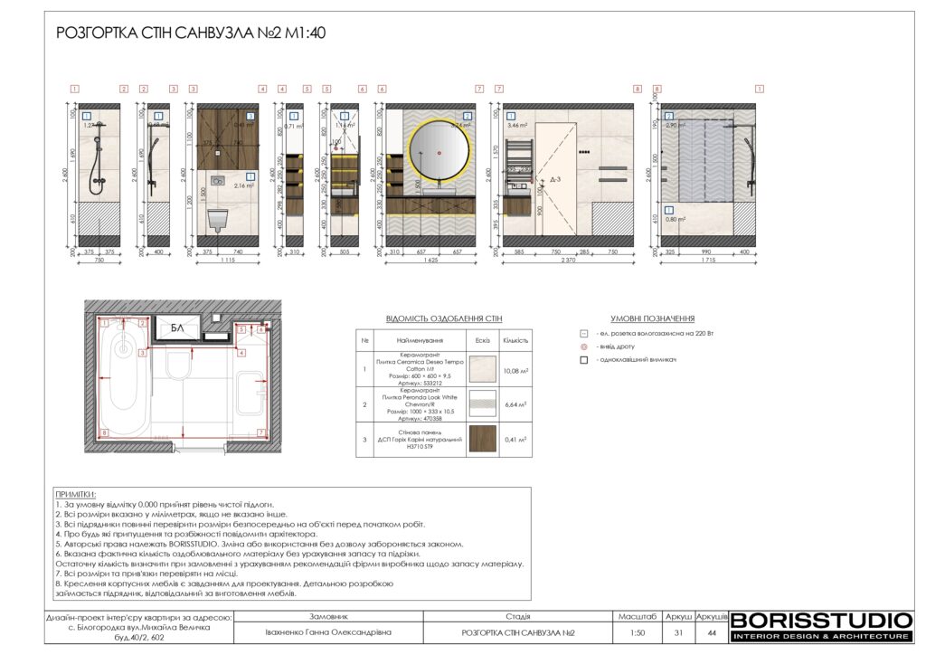 Планування інтер'єру квартири, фото №16