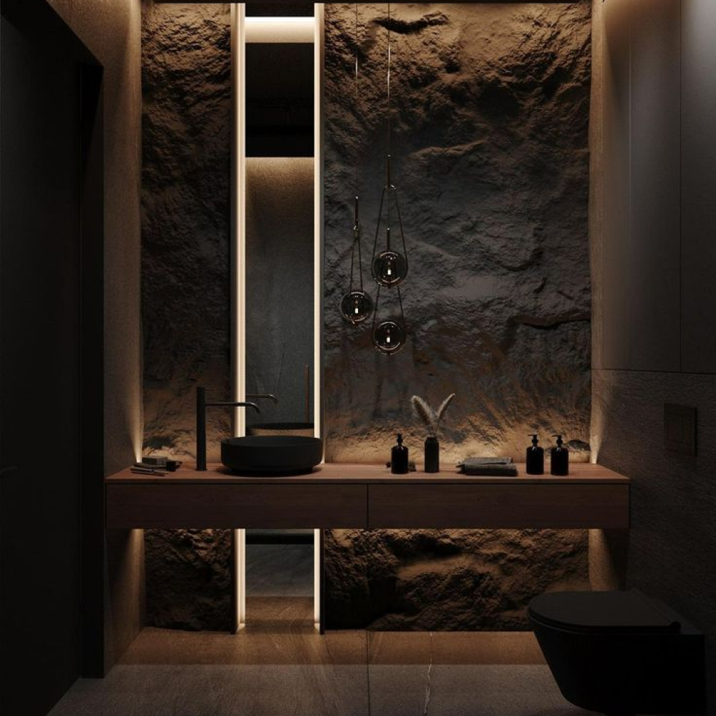 Ванна кімната в стилі лофт