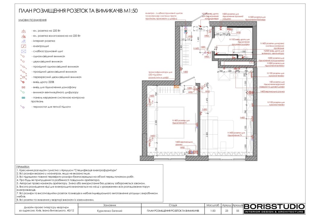 Планування інтер'єру квартири, фото №11