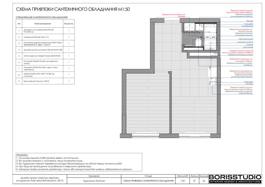 Планування інтер'єру квартири, фото №15