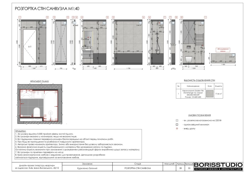 Планування інтер'єру квартири, фото №16