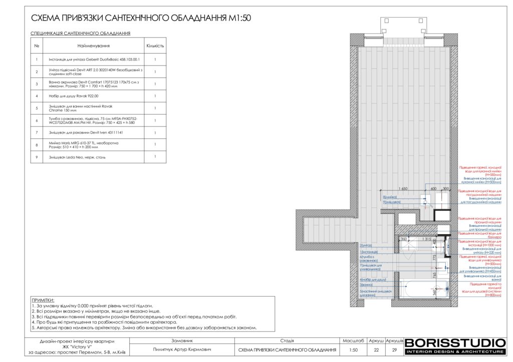 Планування інтер'єру квартири, фото №15
