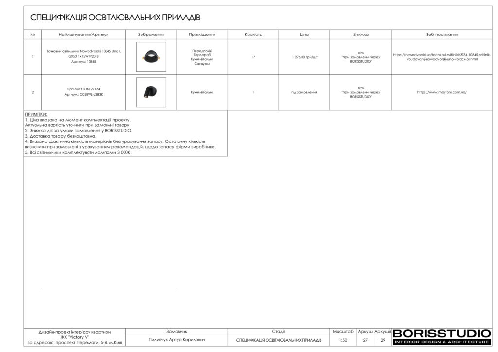 Планування інтер'єру квартири, фото №20