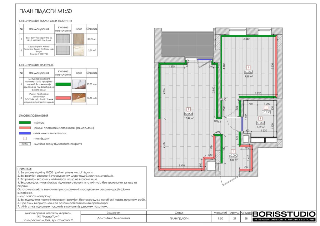 Планування інтер'єру квартири, фото №7
