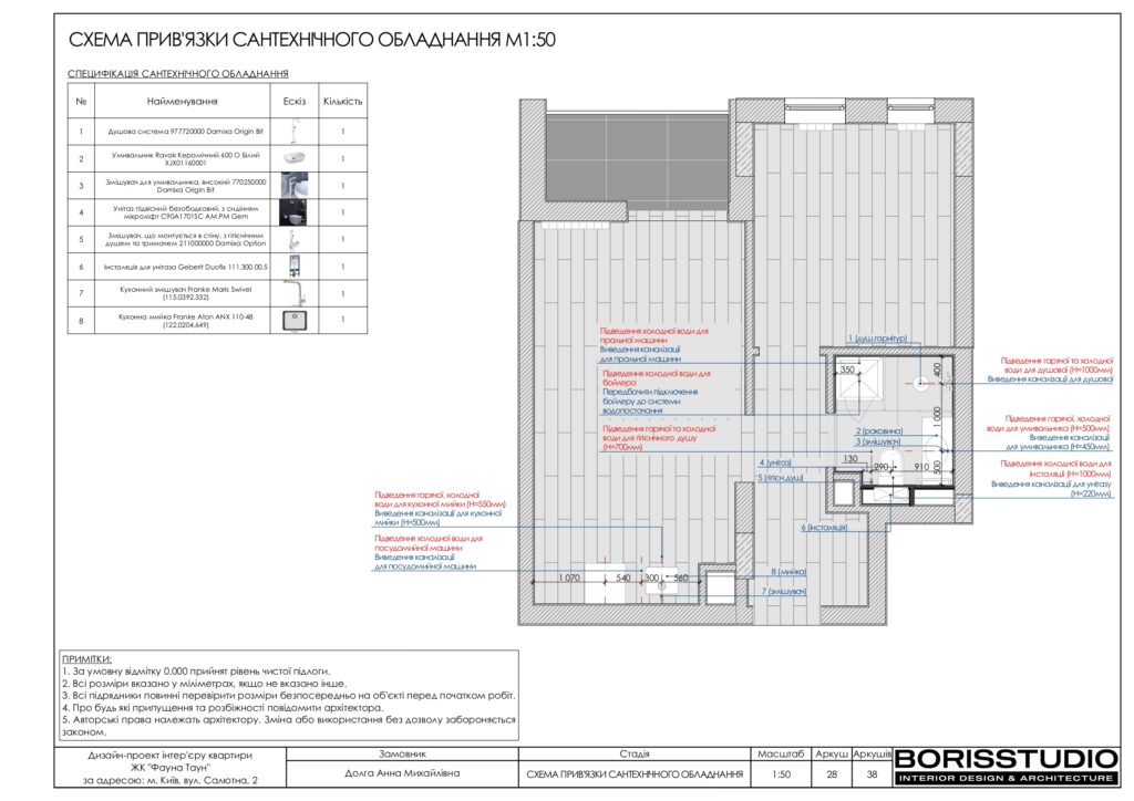 Планування інтер'єру квартири, фото №14