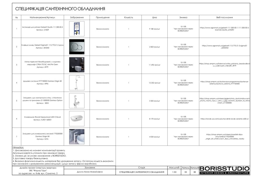 Планування інтер'єру квартири, фото №19