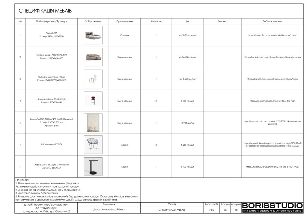 Планування інтер'єру квартири, фото №21